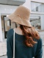 Fashion Brown Extra-fine Woven Straw Hat