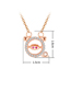 Simple Silver Color Pig Shape Decorated Necklace