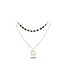 Fashion Platinum + Silver Phantom Crystal Necklace--aristocratic Queen