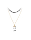 Fashion 14k Gold Necklace - The Other Side Of The Cloud