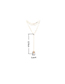 Fashion Platinum Zircon Necklace - Shine